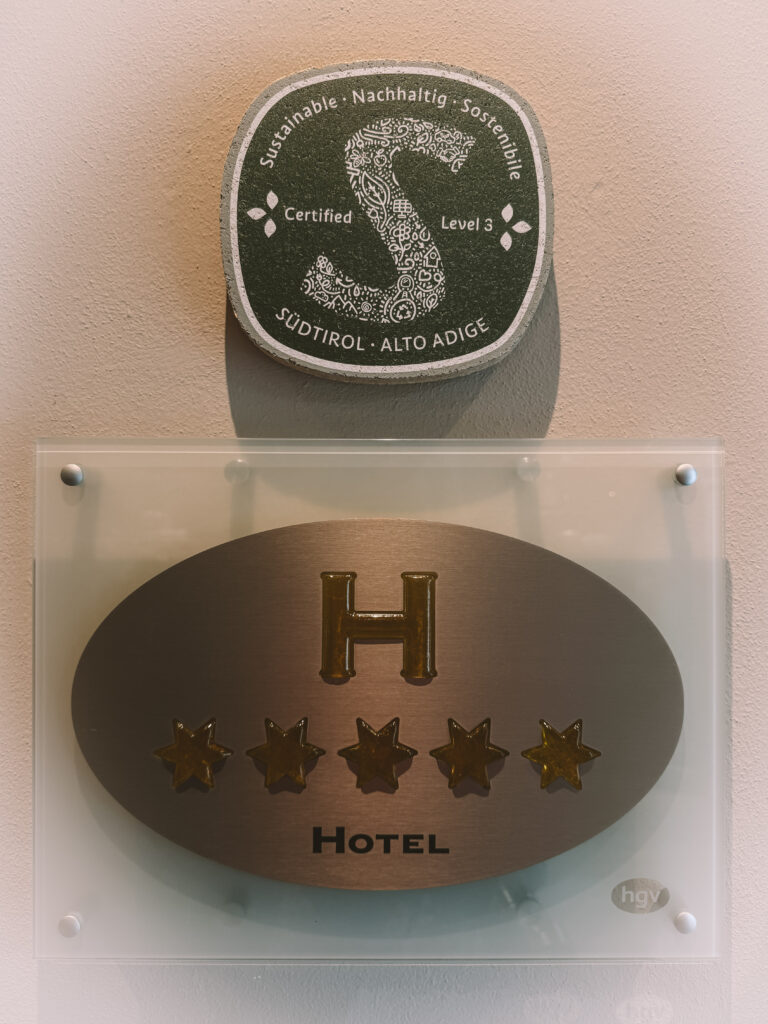 sustainable 5 stars hotel Dolonites