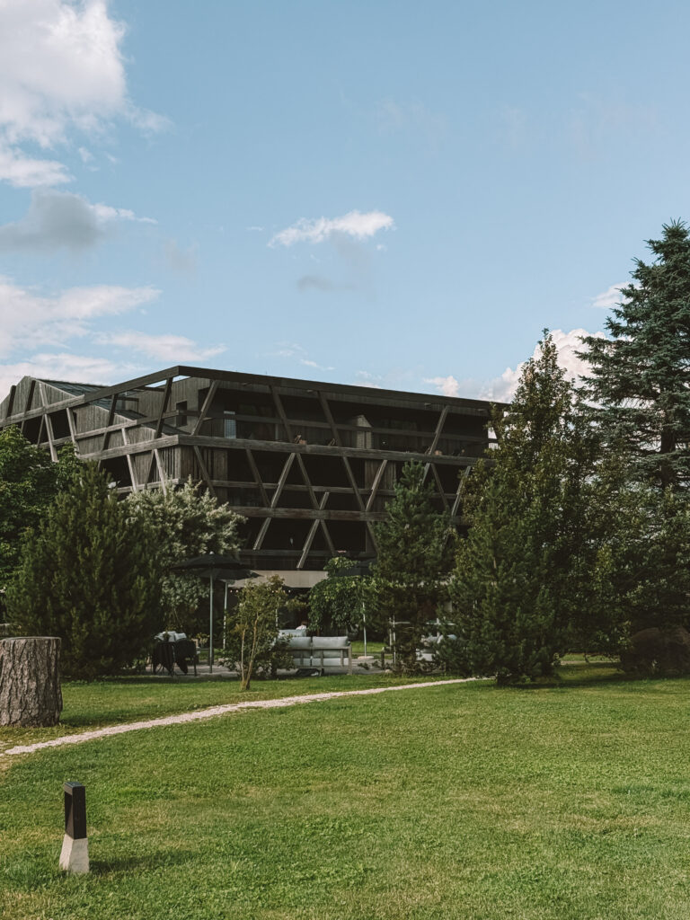Architektur Green Luxury Hotel Pfösl Südtirol