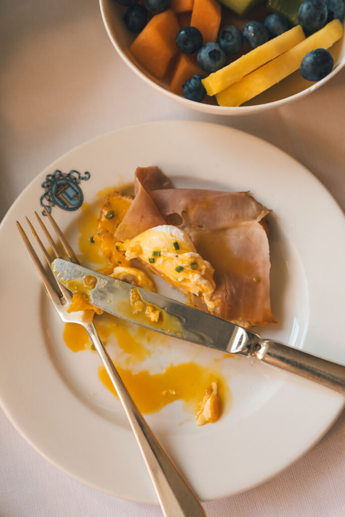 an egg dish of breakfast