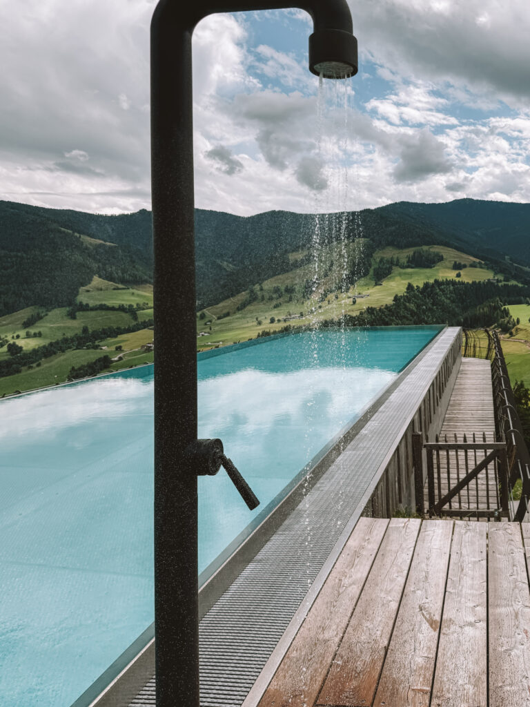 panoramic mountain views at the Luxury Lakeside Chalet Priesteregg