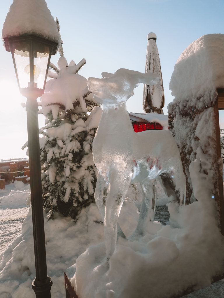 Snowy details and festive lights at Zurich’s Christmas Places