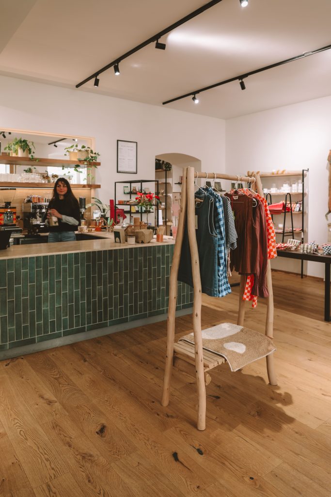 interior shop and café in Graz