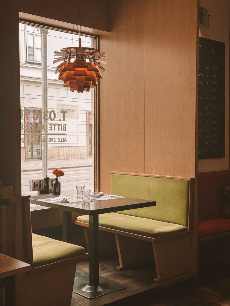 Restaurant interior at Der Steirer