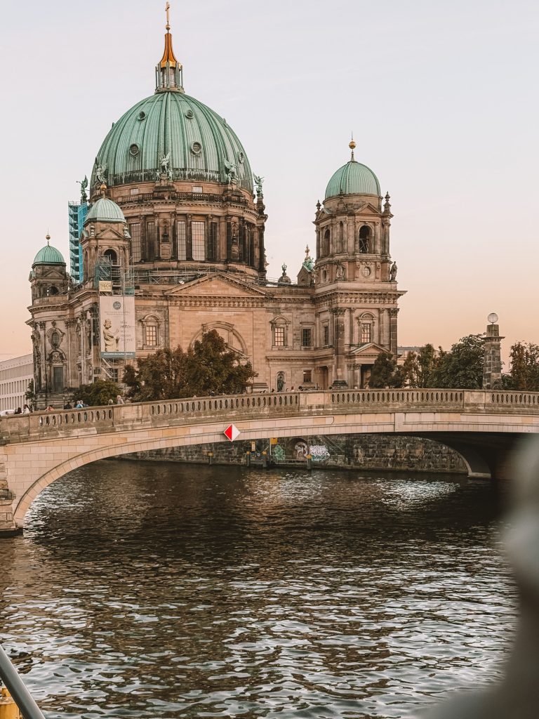 Museum Island in Berlin with historic buildings