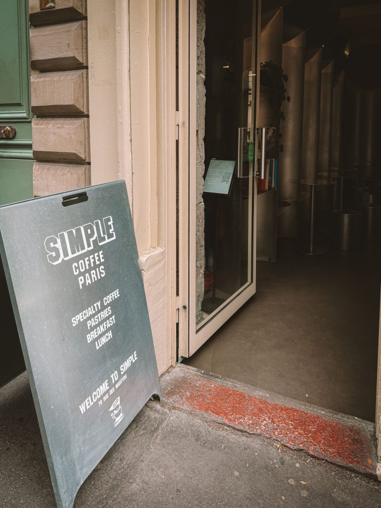 Simple Coffee Paris Interior