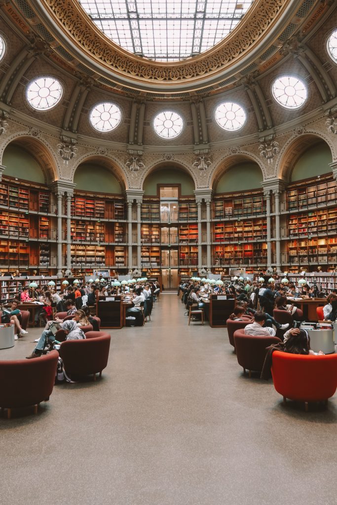 Ovaler Lesesaal der Bibliothèque Richelieu