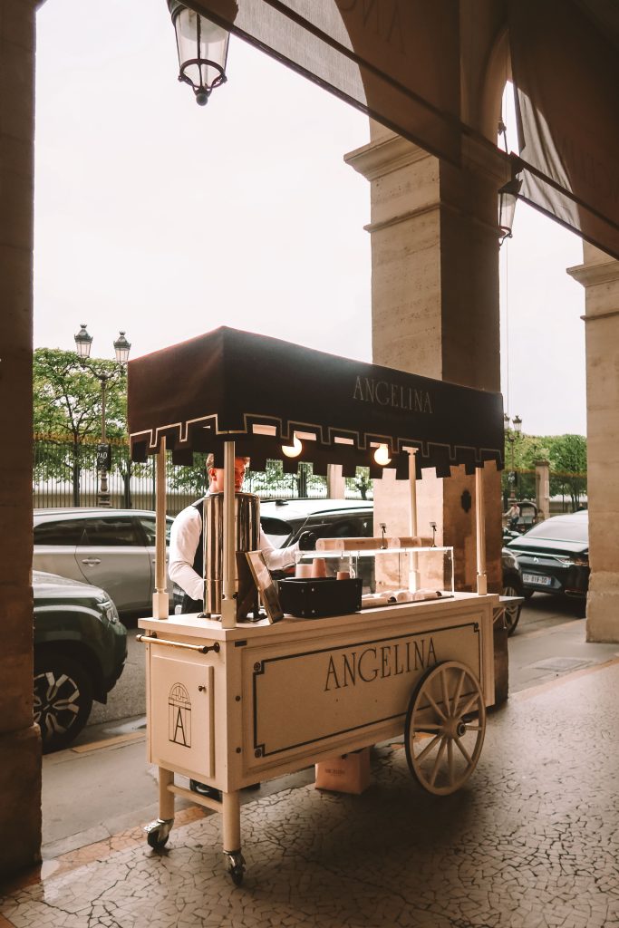 Angelina To Go am Jardin des Tuileries